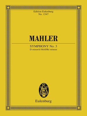 cover image of Symphony No. 3 D minor
